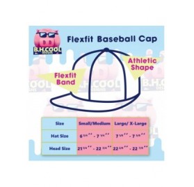 Baseball Caps Custom Embroidered Flexfit 6277 Baseball Hat - Personalized - Your Text Here - Maroon - CG18C8C3NLW $22.96