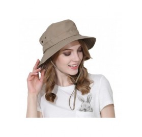 Sun Hats Unisex Outdoor Lightweight Breathable Waterproof Bucket Wide Brim Hat - UPF 50+ Sun Protection Sun Hats Shade - CK18...