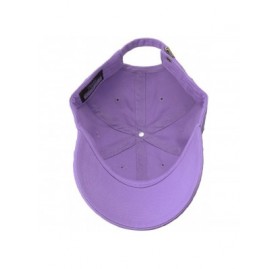 Baseball Caps 12-Pack Wholesale Classic Baseball Cap 100% Cotton Soft Adjustable Size - Lavender - CZ18E6LELXA $37.98