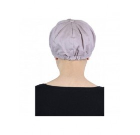 Newsboy Caps Newsboy Cap for Women Cabbie Summer Hats Ladies Small Heads Chemo Headwear Head Coverings Darby - Tan - C518Q263...