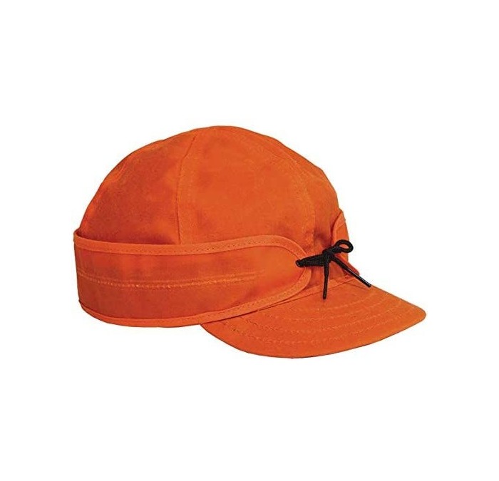 Baseball Caps Womens Waxed Cotton - Blaze Orange - CQ110OU75R9 $79.94