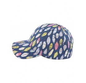 Skullies & Beanies Multicolored Baseball Cap Adjustable Ponytail Hat Breathable Pnybon Cap for Women and Men - Dark Blue - C8...