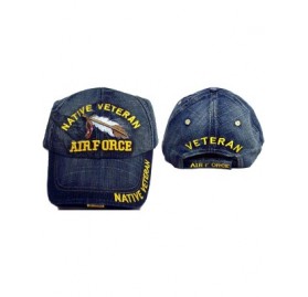 Baseball Caps Native Pride Baseball Caps Hats Native Veteran Air Force Embroidered (CapNp700AF Z) - CP129DWHYXX $13.25