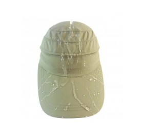 Sun Hats Nanotechnology Waterproof Protection - Khaki - C312H8S6PLV $20.99