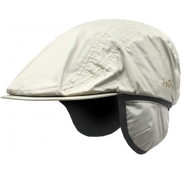 Baseball Caps Micro Fleece Low Profile Adjustable Baseball Caps Beanie Balaclava Neck Gaiters - Ivy Earflaps Khaki - C91936I9...