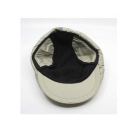 Baseball Caps Micro Fleece Low Profile Adjustable Baseball Caps Beanie Balaclava Neck Gaiters - Ivy Earflaps Khaki - C91936I9...