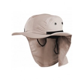 Sun Hats Headware Extreme Outdoor Condition Ear Neck Flap Protection Sun Hat - Khaki - CW186EKZLR9 $13.88