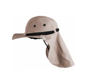 Sun Hats Headware Extreme Outdoor Condition Ear Neck Flap Protection Sun Hat - Khaki - CW186EKZLR9 $13.88