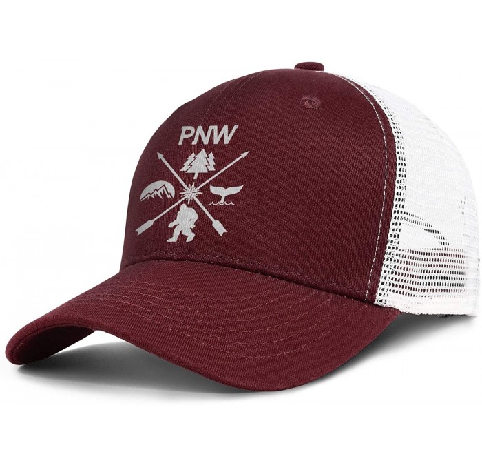 Baseball Caps PNW-Oregon-Patch- Unisex Mens Curved Fashion Caps Outdoor Hats - Pnw Oregon Patch - CL18TL384RY $28.41