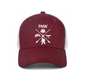 Baseball Caps PNW-Oregon-Patch- Unisex Mens Curved Fashion Caps Outdoor Hats - Pnw Oregon Patch - CL18TL384RY $19.07