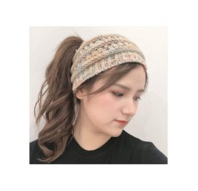Cold Weather Headbands Womens Cable Ear Warmers Headbands Winter Warm Head Wrap Fuzzy Lined Thick Knit Headwrap Gifts (Beige)...