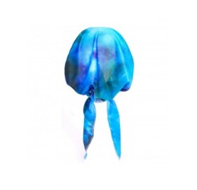 Skullies & Beanies Women Chemo Headscarf Pre Tied Hair Cover for Cancer - Dark Starry Sky - CR198KDT3TQ $13.02