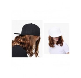 Baseball Caps Mens Saleen Logo A Flat-Brim Cap Adjustable Freestyle Hats - Navy - CB18WLQOCLC $10.56
