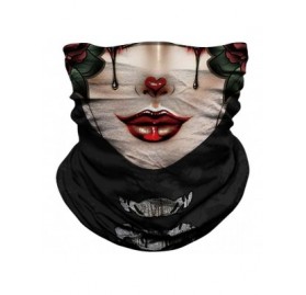 Balaclavas Multifunctional Seamless Face Mask Bandanas Headband Neck Gaiter for Dust-Sun UV Protection - Clown-2 - CX198RIXOT...