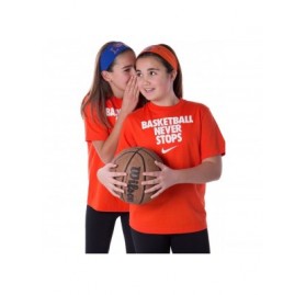 Headbands Love Basketball Rhinestone Cotton Stretch Headband for Girls Teens and Adults - Basketball Team Gifts - Black - CS1...