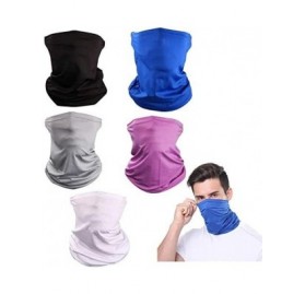 Balaclavas Mask Dust Breathable Protection Lightweight Windproof - 5pack(solid) - CQ1980H22SQ $21.06