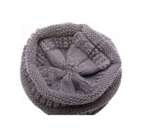 Skullies & Beanies Women Fall Winter Chunky Cable Knit Beanie Cap Soft Stretch Thick Acrylic Hat - Grey - CG18YYTCE79 $12.31
