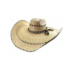 Cowboy Hats Milani Guacho Large Straw Cowboy Ranch Hat 20" - 21" - "Style 7 20""" - C218ENRXLOI $52.94