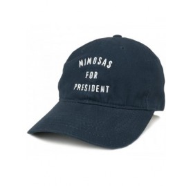 Baseball Caps Mimosas for President Embroidered 100% Cotton Adjustable Cap - Navy - CO12IZKD1B3 $14.82