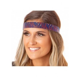 Headbands 3pk Women's Adjustable NO SLIP Casual Style Headband Multi Gift Pack - Maroon & Navy - C1124LXQB29 $12.70