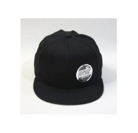 Baseball Caps Flat to Full Flip Brim Cotton Twill Bendable Visor Adjustable Snapback Caps - Black - CZ125VOLQOF $16.27