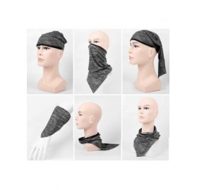 Balaclavas Men's Neck Gaiter Bandana Breathable Balaclava for Wind Sun UV and Dust Protection Head Wrap - 4 Pcs-5 - C0197TMOM...
