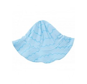 Sun Hats Baby Girls UV Sun Cap UPF 50+ Sun Protection Bucket Hat 3-6Y - Blue08 - CB18A802KWR $26.81