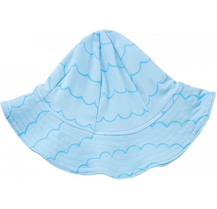 Sun Hats Baby Girls UV Sun Cap UPF 50+ Sun Protection Bucket Hat 3-6Y - Blue08 - CB18A802KWR $26.81