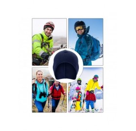 Balaclavas 6 Pieces Skull Caps Winter Helmet Liner Warm Fleece Beanies Outdoor Sports Hats for Men - CT18ZLA9R9W $18.23