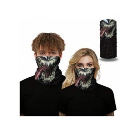 Balaclavas Face Mask Seamless Neck Gaiter Shield Scarf Bandana UV Protection for Motorcycle Workout - Venom - CQ197SN0622 $10.96