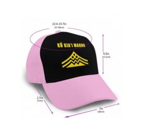 Cowboy Hats Ku Kiai Mauna Kea Men Retro Adjustable Cap for Hat Cowboy Hat - Pink - CZ18Y40GG2T $21.47