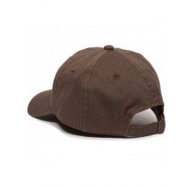 Baseball Caps Do Not Disturb Baseball Cap Embroidered Cotton Adjustable Dad Hat - Brown - CD18YZGNCHC $16.22
