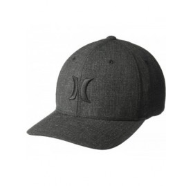 Baseball Caps Men's Black Textures Baseball Cap - Black (Blend) - CI185UI2E03 $35.76
