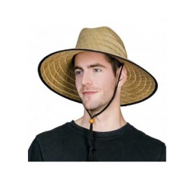 Cowboy Hats Western Style Round Up Cowboy Straw Hat Ladies Fedora Shapeable Brim Beach Hats - 99759_natural - C218T30QAIN $21.36