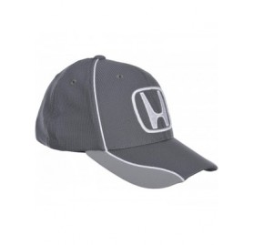 Baseball Caps Men's Honda Auto Logo Cap Breathable Gray Cap - CM196I9KDQX $13.28
