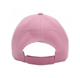 Baseball Caps Hat Black Adjustable Cap Funny Pro Trump - Pink - C618DLTDME2 $18.76