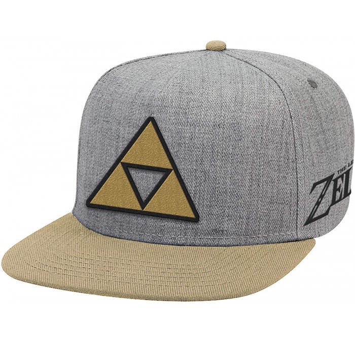 Baseball Caps The Legend of Zelda Baseball Cap Adjustable Hat Collection - Gray/Tan - C818S7KWNNE $29.91