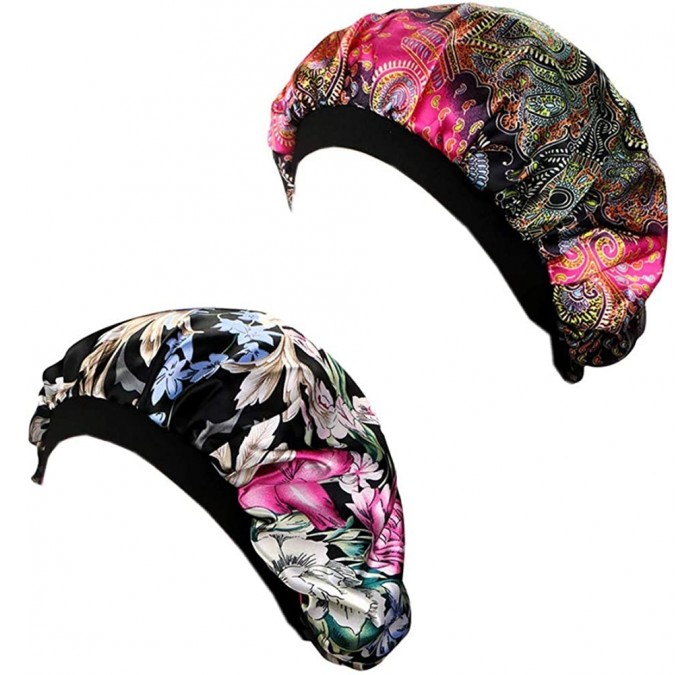 Skullies & Beanies 4Packs 3Packs Pattern Headwrap Pre Tied - 2pcs Colorsb - CT192MU4NGH $10.98