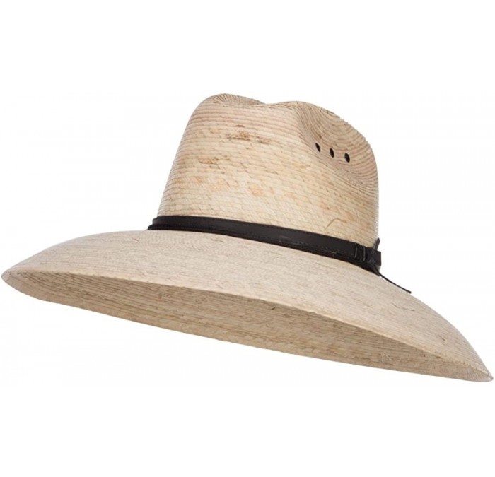 Sun Hats Palm Braid Band Lifeguard Hat - Lt Palm - CV12ENS0YCF $96.60