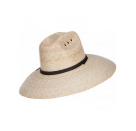 Sun Hats Palm Braid Band Lifeguard Hat - Lt Palm - CV12ENS0YCF $92.26