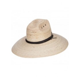 Sun Hats Palm Braid Band Lifeguard Hat - Lt Palm - CV12ENS0YCF $92.26