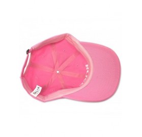 Baseball Caps BOSS Baseball Cap Dad Hat Mens Womens Adjustable - Light Pink - CY18CGMAQWM $11.79