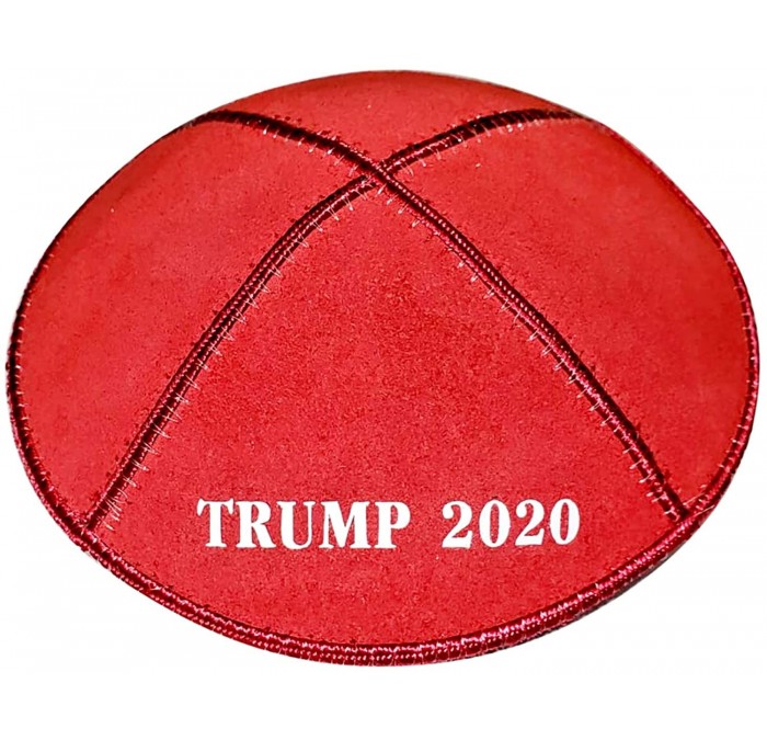 Skullies & Beanies Trump Make America Great Again Kippah - Trump 2020 - CL18UCX20ZI $12.21