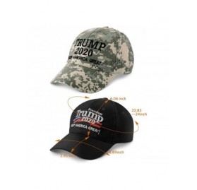 Baseball Caps Embroidery Campaign Adjustable America Supplies - CM18R96KK79 $13.44
