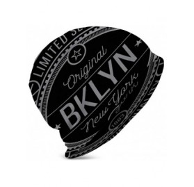 Skullies & Beanies Winter Caps Men & Women New York Brooklyn Modern Style Seal Beanie Skull Hat - Color1 - CN18A2R3XGY $14.71