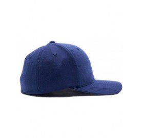 Baseball Caps Embroidered. 6477 Flexfit Baseball Cap. - Navy - C41999YM63A $20.55