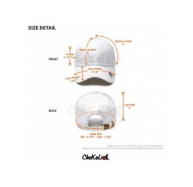 Baseball Caps Baseball Cap Dad Hat for Men and Women Cotton Low Profile Adjustable Polo Curved Brim - Pc103 Dark Denim. - C01...