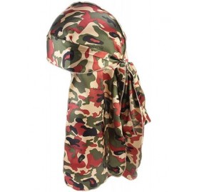 Skullies & Beanies Print Silky Durags Turban Silk Du Rag Waves Caps Headwear Do Doo Rag for Women Men - Tjm-05k-4 - C918LNS2G...