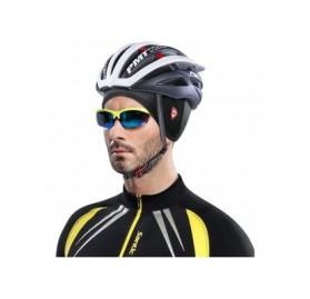 Skullies & Beanies Cycling Skull Cap Helmet Liner Bicycle Hat Thermal Fleece Windproof - Grey 7065 - CL18Z5AEEEO $13.59