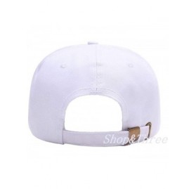 Baseball Caps Custom Embroidered Baseball Cap Personalized Snapback Mesh Hat Trucker Dad Hat - White - CW18HLKOINM $16.81